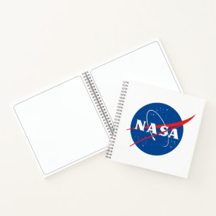 Iconic NASA Art Notebook (Mercury Grey Spiral)