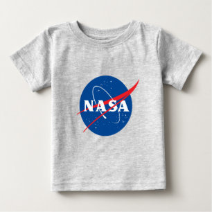 Iconic NASA Baby Mercury Grey T-Shirt