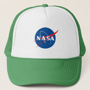 Iconic NASA Baseball Hat (White/Vernal Green)