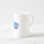 Iconic NASA Bone China Mug (10 oz.)<br><div class="desc">This item features unquestionably the symbol of our times: the classic NASA Insignia. A bold symbol that, like NASA itself, knows no bounds. Instantly recognisable throughout the world, the NASA Insignia has long stood for progress, innovation, and the type of daring and audacity virtually unknown outside of space flight and...</div>