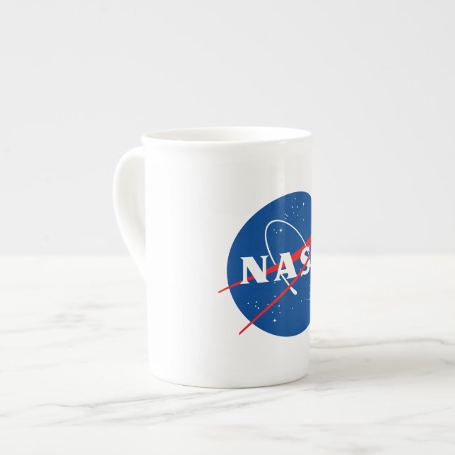 Iconic NASA Bone China Mug (10 oz.) (Front Left)