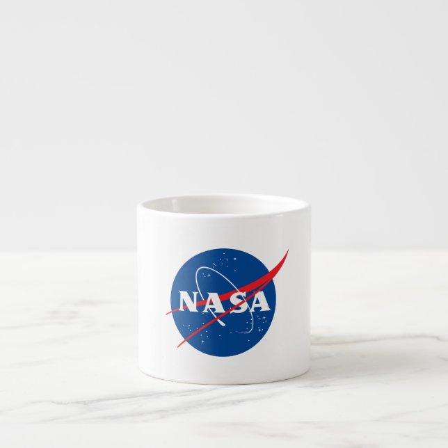 Iconic NASA Ceramic Espresso Mug (6 oz.) (Front)