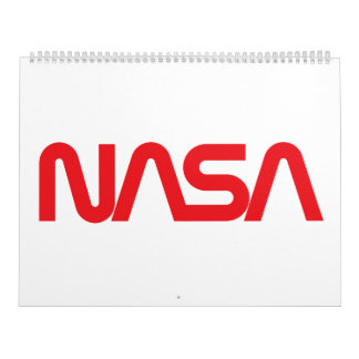 Iconic NASA Circa Calendar (Rocket White)