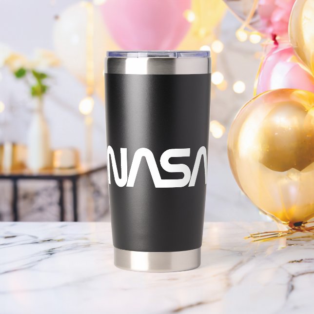 Iconic NASA Circa Eclipse Black Insulated Tumbler (Bachelor Party (Rotated))