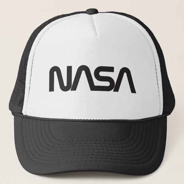 Iconic NASA Circa Monochromatic Baseball Cap (Front)