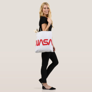 Iconic NASA Circa Shoulder Tote (Rocket White) Bag