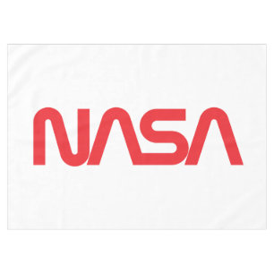 Iconic NASA Circa Tablecloth (Rocket White)