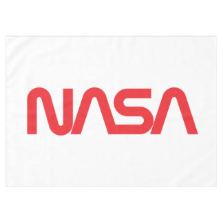 Iconic NASA Circa Tablecloth (Rocket White)