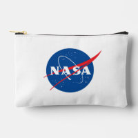 Iconic NASA Cosmetics Bag (Rocket White)