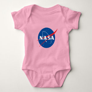 Iconic NASA Cotton Baby Bodysuit (Celestial Pink)