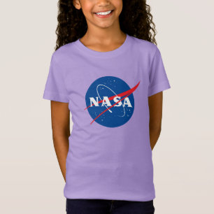 Iconic NASA Girls’ Premium Nova Violet T-Shirt