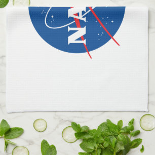 Iconic NASA Kitchen Towel (Rocket White)