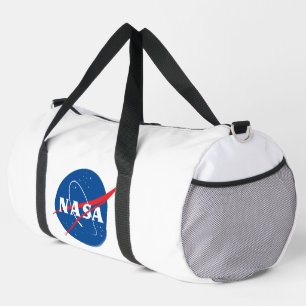 Iconic NASA Large Duffel Bag (Rocket White)