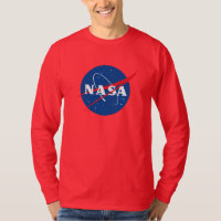 Iconic NASA Long Sleeve T-Shirt (Comet Red)