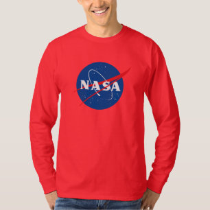 Iconic NASA Long Sleeve T-Shirt (Comet Red)