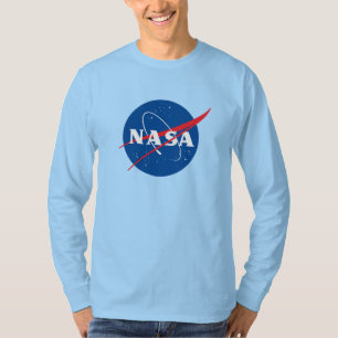 Iconic NASA Long Sleeve T-Shirt (Uranus Blue)