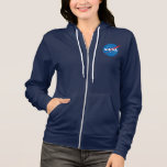 Iconic NASA Women’s Full-Zip Hoodie (Navy)<br><div class="desc">This item features unquestionably the symbol of our times: the classic NASA Insignia. A bold symbol that, like NASA itself, knows no bounds. Instantly recognisable throughout the world, the NASA Insignia has long stood for progress, innovation, and the type of daring and audacity virtually unknown outside of space flight and...</div>