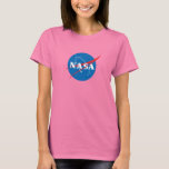 Iconic NASA Women’s Short Sleeve T-Shirt (Pink)<br><div class="desc">This item features unquestionably the symbol of our times: the classic NASA Insignia. A bold symbol that, like NASA itself, knows no bounds. Instantly recognisable throughout the world, the NASA Insignia has long stood for progress, innovation, and the type of daring and audacity virtually unknown outside of space flight and...</div>