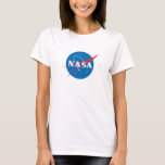 Iconic NASA Women’s Short Sleeve T-Shirt (White)<br><div class="desc">This item features unquestionably the symbol of our times: the classic NASA Insignia. A bold symbol that, like NASA itself, knows no bounds. Instantly recognisable throughout the world, the NASA Insignia has long stood for progress, innovation, and the type of daring and audacity virtually unknown outside of space flight and...</div>
