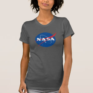 Iconic NASA Women’s Slim T-Shirt (Dark Side Grey)