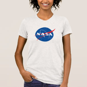 Iconic NASA Women’s Slim T-Shirt (Mercury Grey)