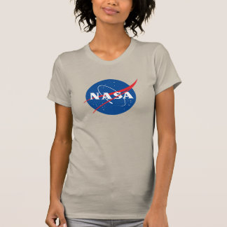 Iconic NASA Women’s Slim T-Shirt (Pluto Creme)