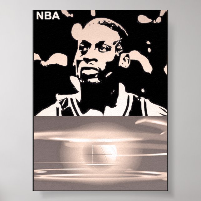 iconic player silhouette  poster (Front)