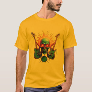 Iconic Rock Vibes: Skull and Crossbones T-Shirt