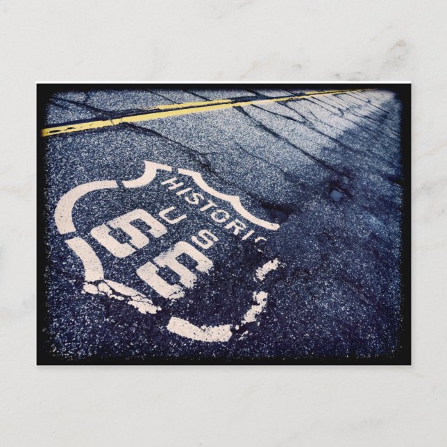 Iconic Route 66 Postcard (Front)