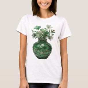 Iconic Silver ABSTRACT ART Artistic Motif T-Shirt