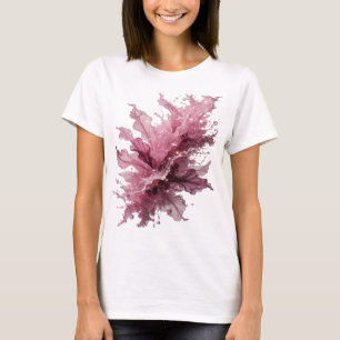 Iconic Silver FLOWERS IN WATER Shirt Design