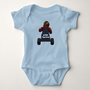 Iconic Tricycle Cute Baby Boy Girl Halloween 2023 Bodysuit