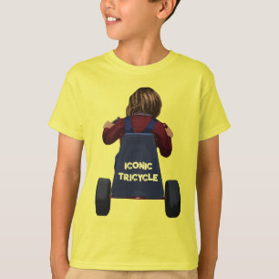 Iconic Tricycle Halloween Cute Kid Boy Girl 2023 T-Shirt