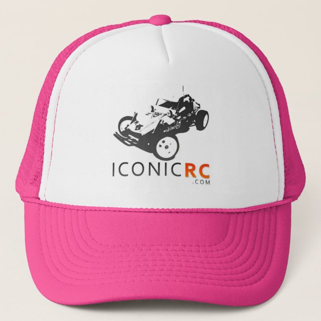 IconicRC Trucker Hat - Pink (Front)