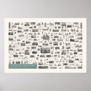 Iconography - Naval Sciences Figures Poster