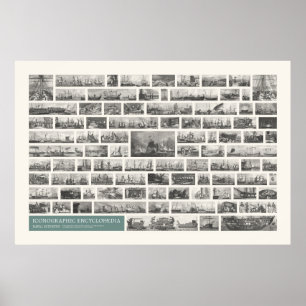 Iconography - Naval Sciences Scenes Poster