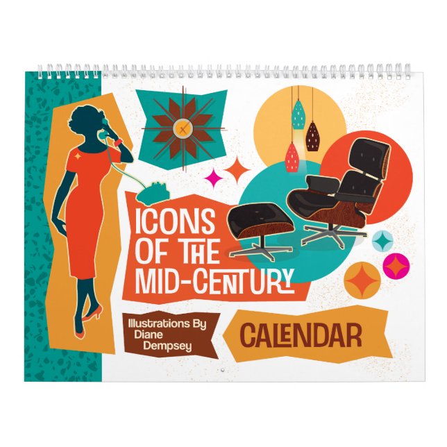 Icons Of The Mid-Century Calendar (Cover)