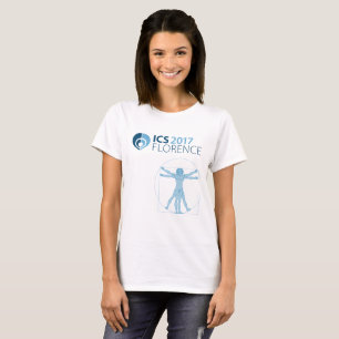 ICS 2017 Florence Women's T-Shirt, White T-Shirt