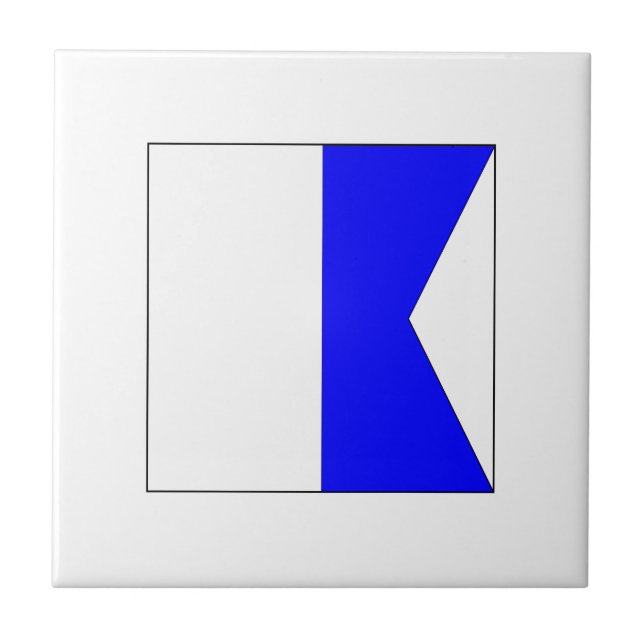 ICS Flag A Tile (Front)