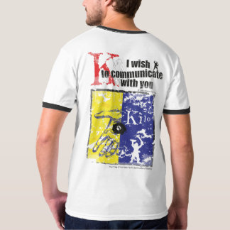 ICS Flag «K» - Kilo T-Shirt