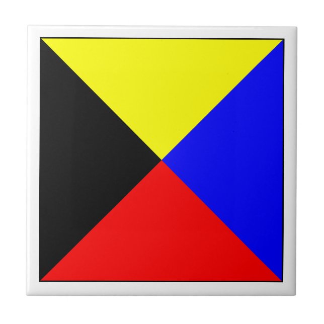 ICS Flag Z Tile (Front)