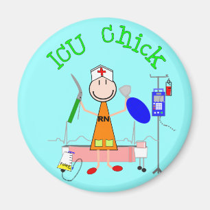 ICU Chick (Nurse) Magnet