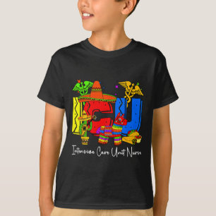 Icu intensive care unit nurse cinco de mayo T-Shirt