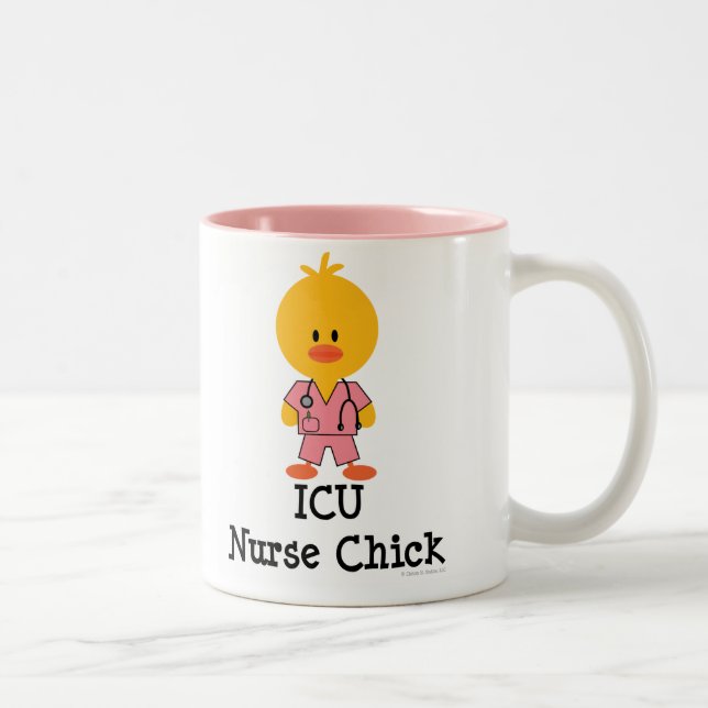 ICU Nurse Chick Mug (Right)