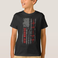 ICU Nurse Critical Care American Flag