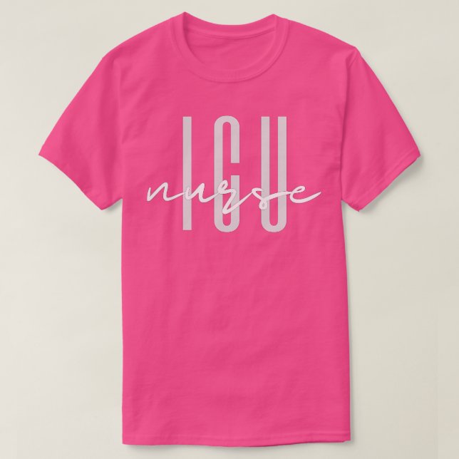ICU Nurse Intensive Care Unit T-Shirt (Design Front)