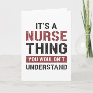 ICU Nurse Medicine Emergency Nursery Hospital Card