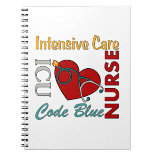 ICU - Nurse Spiral Notebook