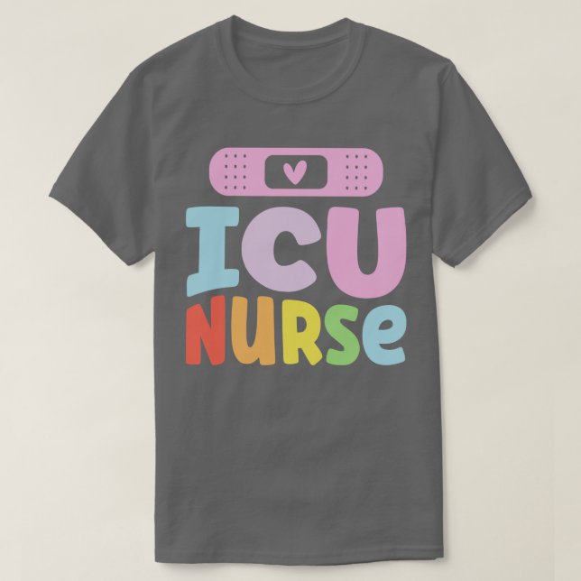 ICU Nurse T-Shirt (Design Front)