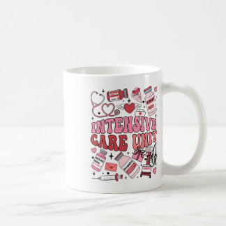 Icu Nurse Valentine's Day Intensive Care Unit Team Coffee Mug